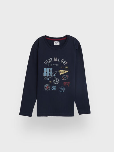 PIJAMA PLAY KIDS AZUL MARINO