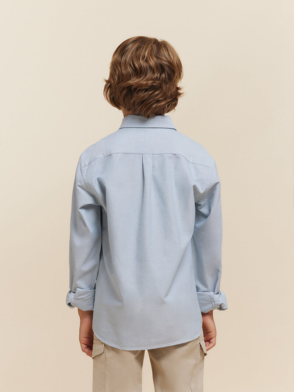 CAMISA OXFORD SOLID KIDS