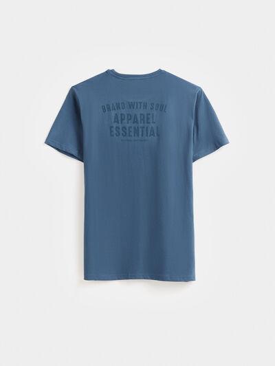 CAMISETA ESSENTIAL AZUL MARINO