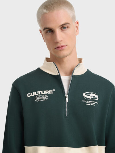 SUDADERA CONTEXT VERDE