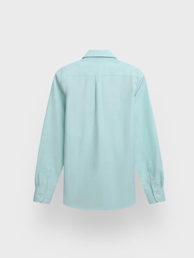 POLERA OXFORD SOLID VERDE AGUA