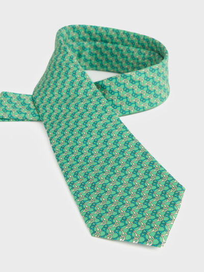 CORBATA PRINTED VERDE