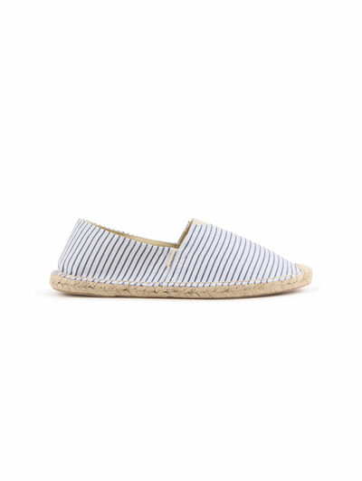 ESPADRILLES RAYAS BEACH BLANCO