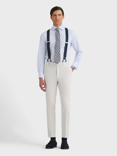 PANTALON NAPOLI ROYAL TWILL CRUDO