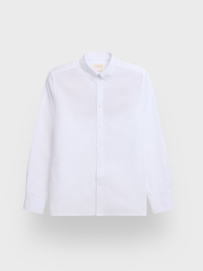 CAMISA OXFORD SOLID BLANCO