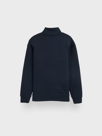 SUDADERA UNIQUE KIDS AZUL MARINO