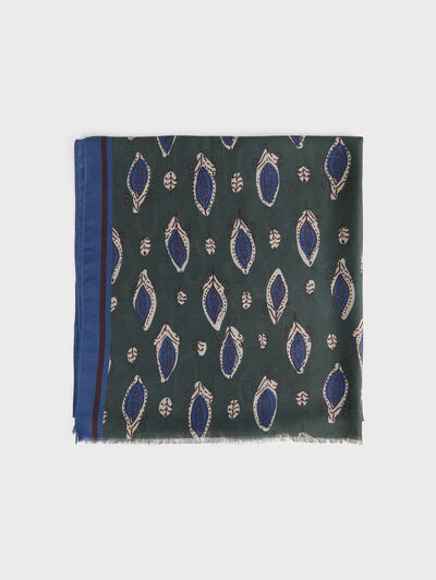 FOULARD PRINT VERDE