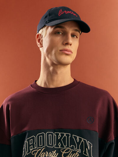 SUDADERA CLUB BURDEOS