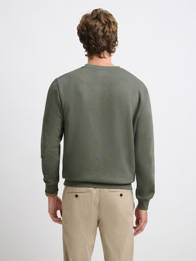 SUDADERA BASICA VERDE