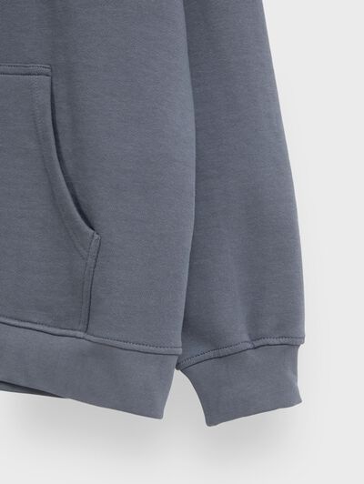 SUDADERA POPCORN AZUL MARINO