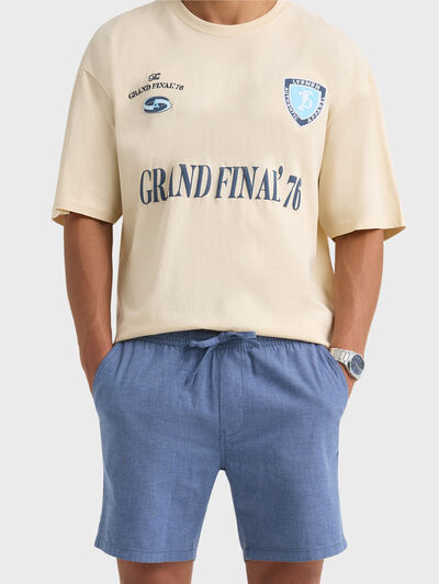 BERMUDA LINO AZUL