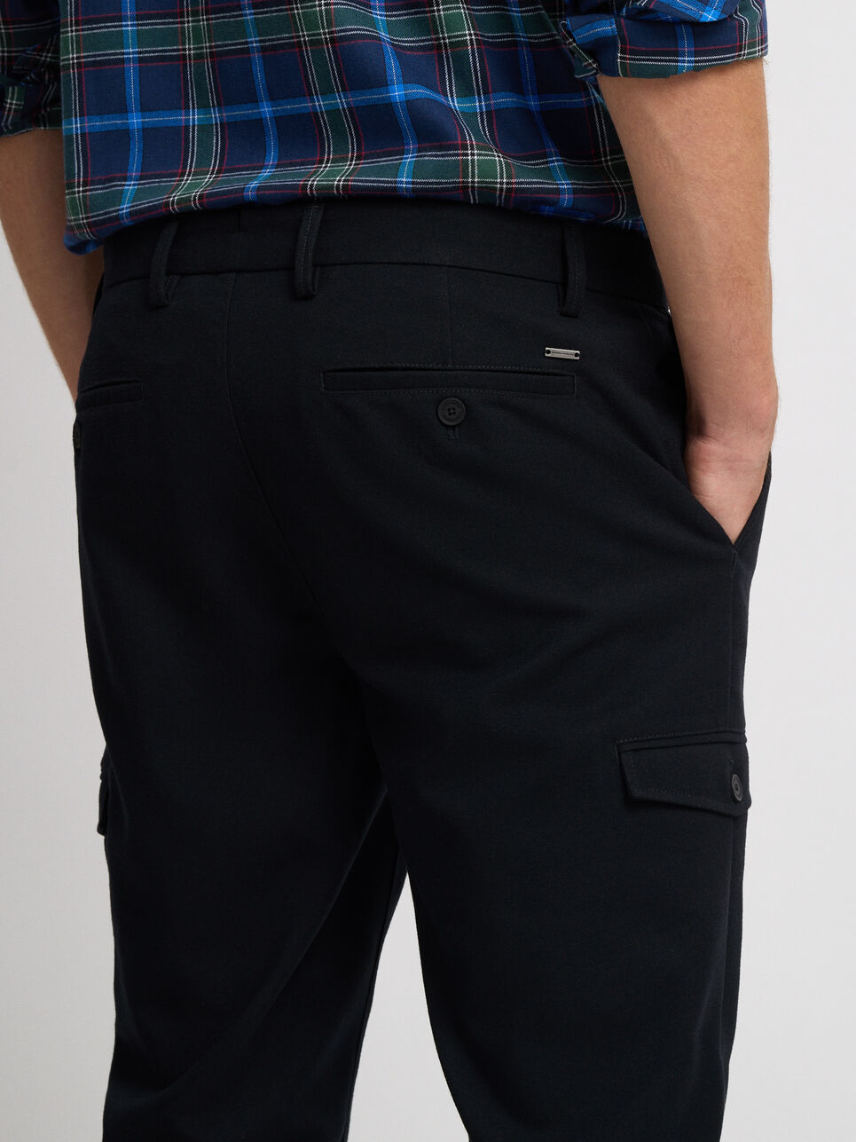 PANTALON CARGO FRANELA