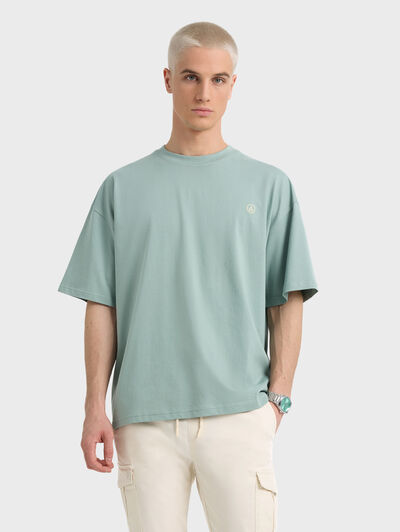 CAMISETA OVERSIZE AZUL