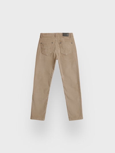 PANTALON MICROPANA KIDS BEIGE