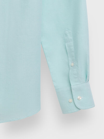 POLERA OXFORD SOLID VERDE AGUA