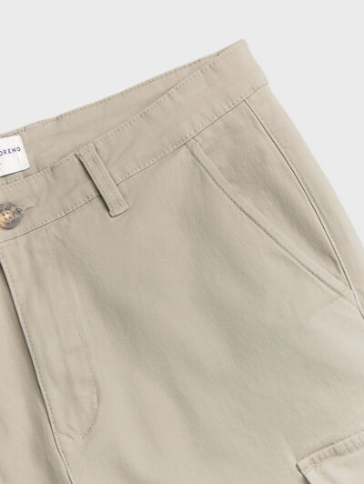 PANTALON CARGO ELVIS CRUDO