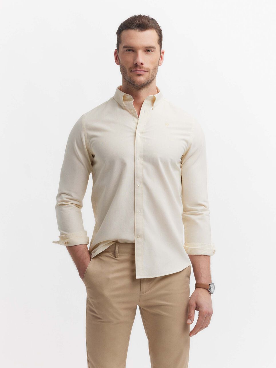 CAMISA OXFORD MIL RAYAS