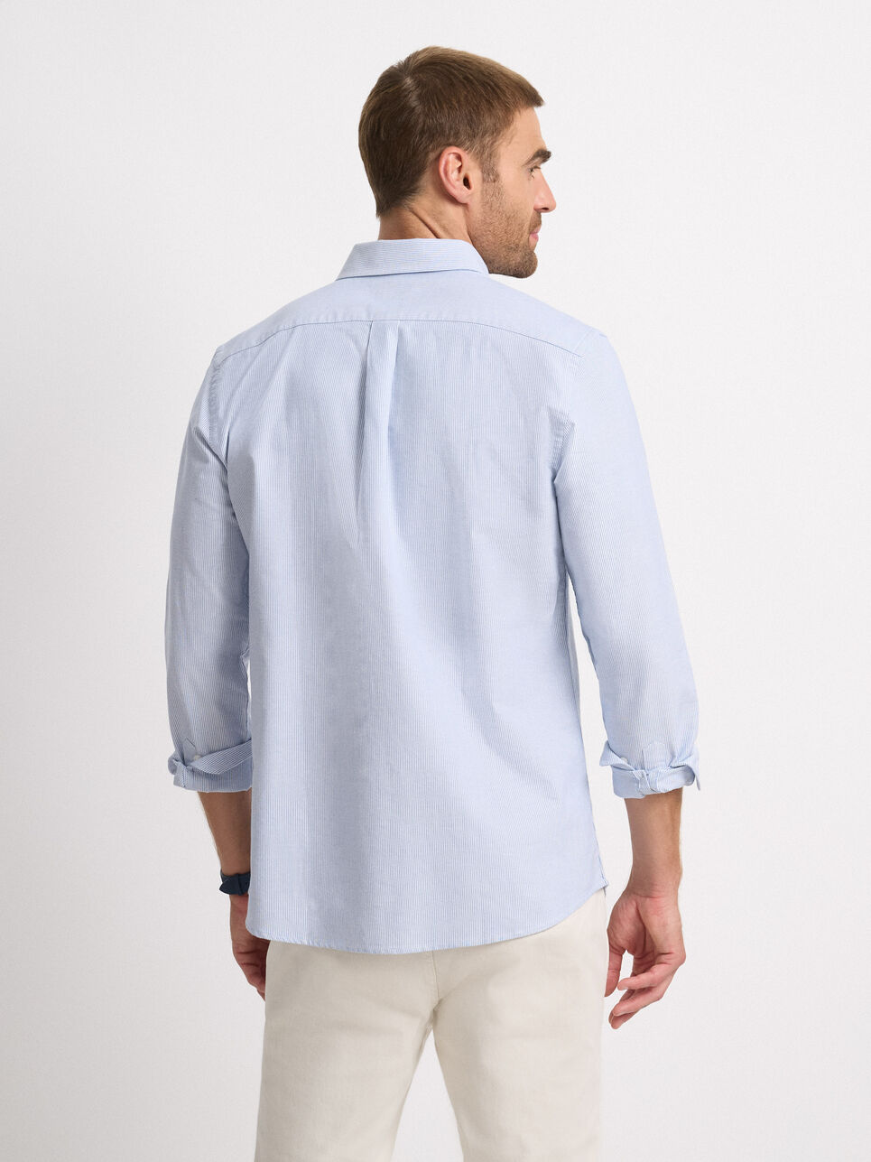 CAMISA MIL RAYAS POCKET