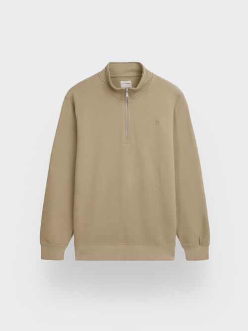 SUDADERA SIMPLY CAMEL