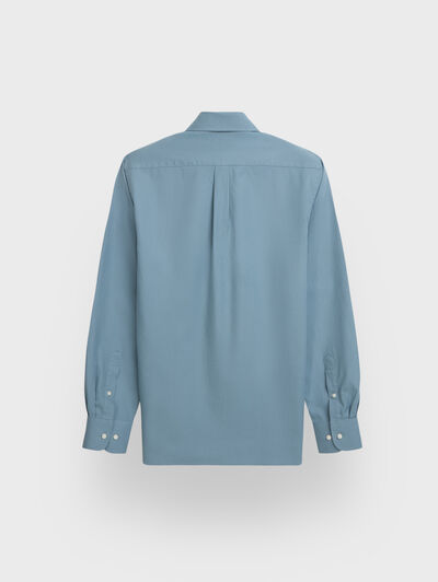 CAMISA TWILL PEACH AZUL