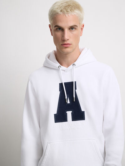 SUDADERA MOMENT BLANCO