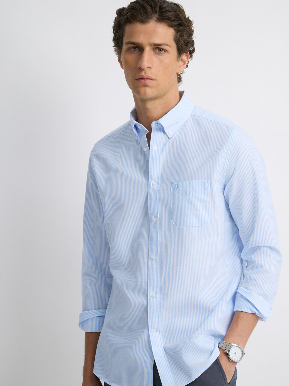 CAMISA OXFORD STRIPES