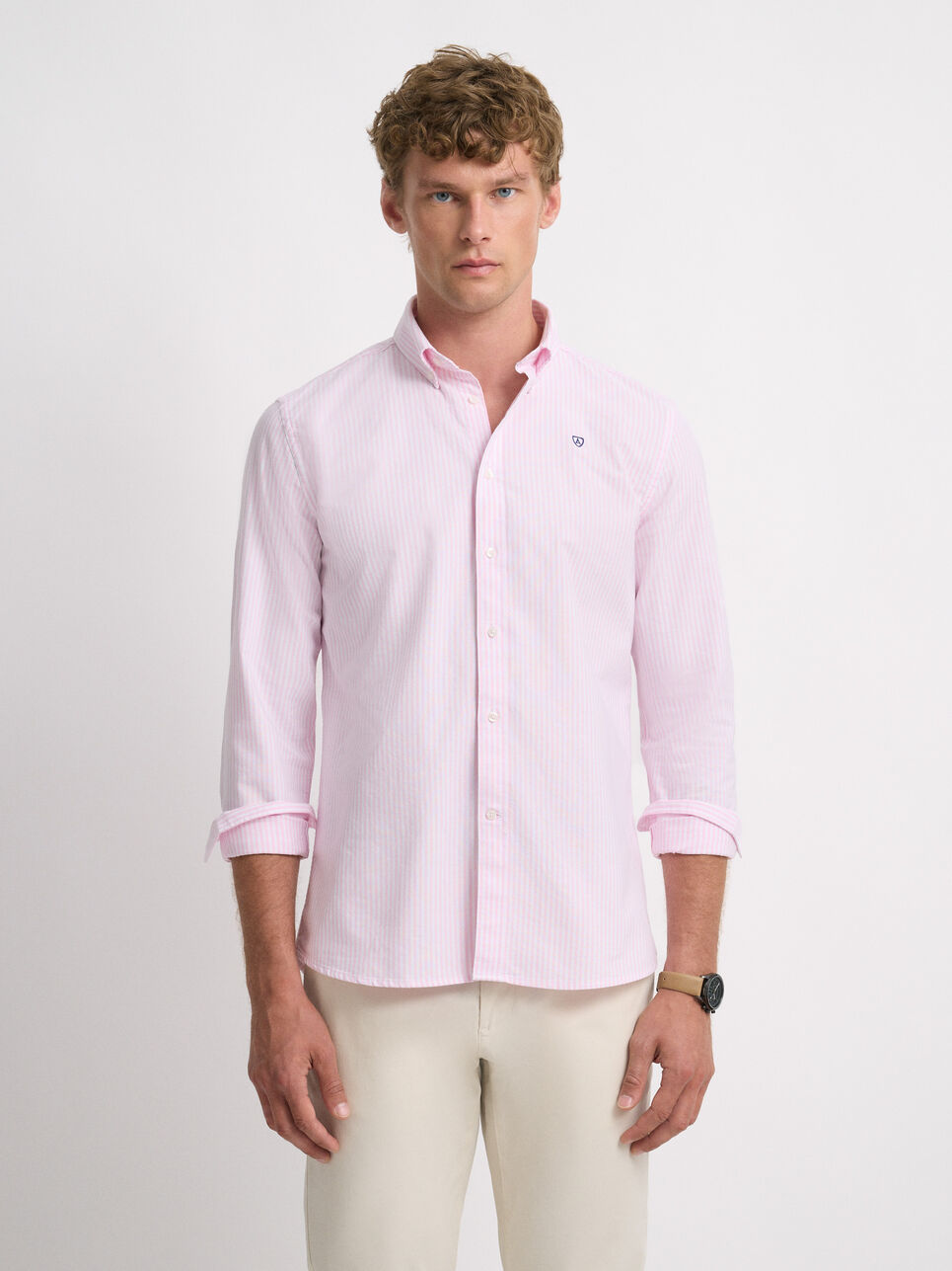 CAMISA OXFORD RAYAS