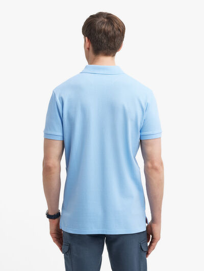 POLO TRENDY CELESTE
