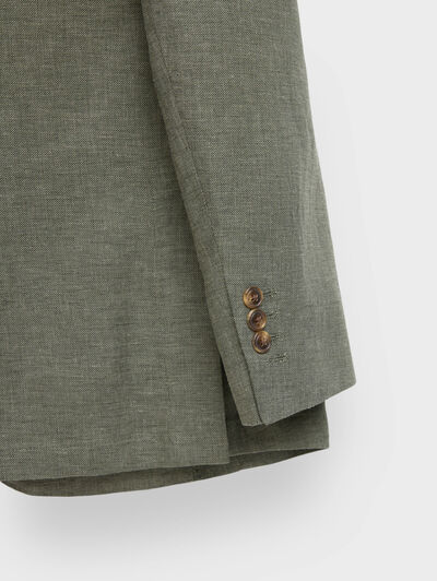 AMERICANA LINO FIL A FIL VERDE