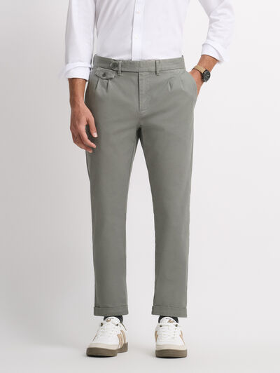 PANTALON CARROT VERDE
