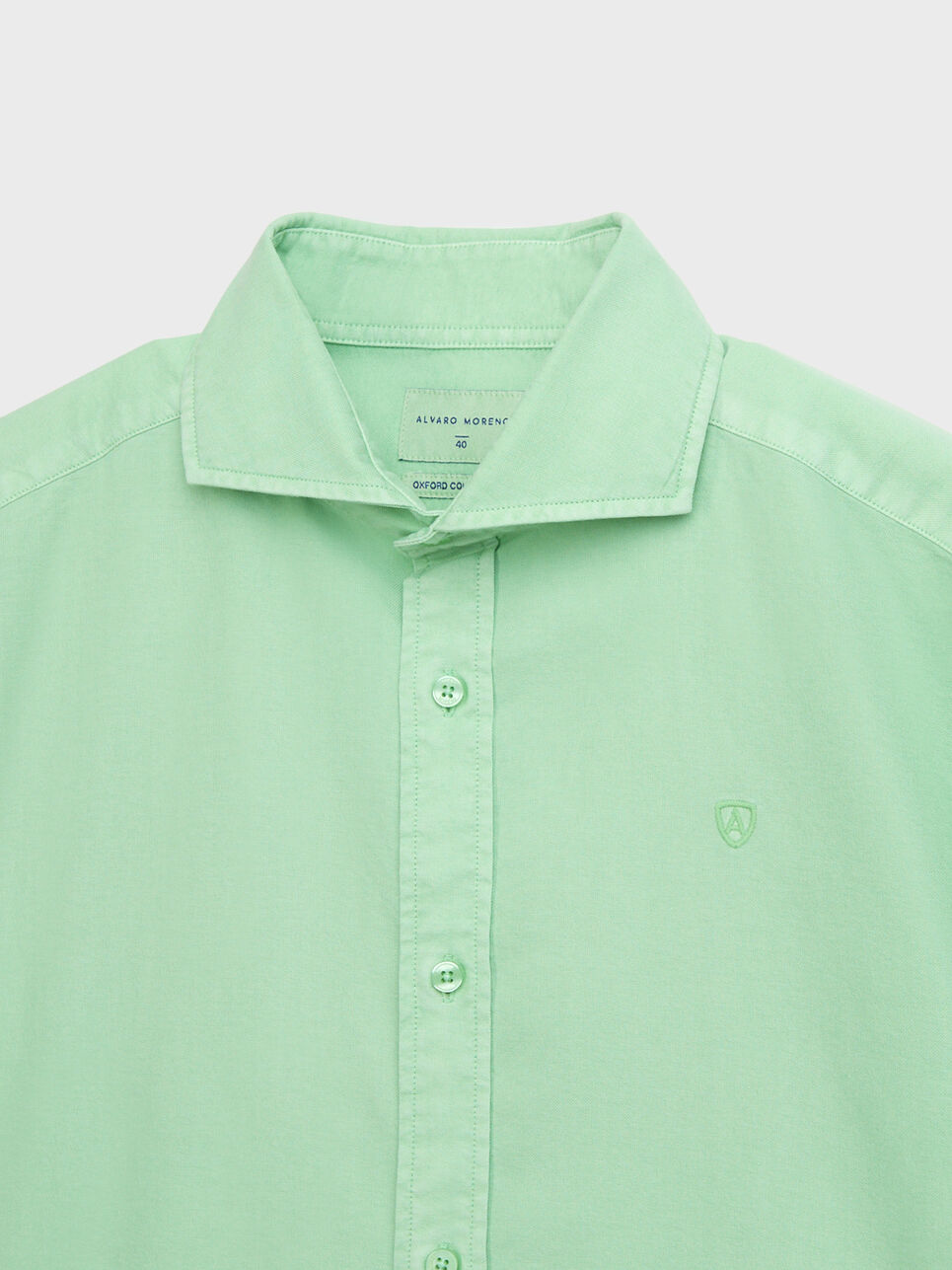 CAMISA OXFORD DYE TIE COLLAR