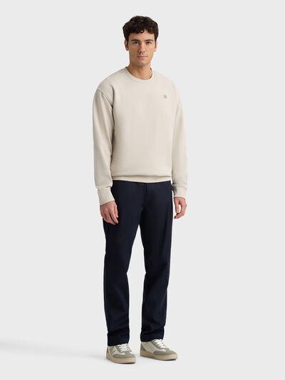 SUDADERA SYSTEM BEIGE