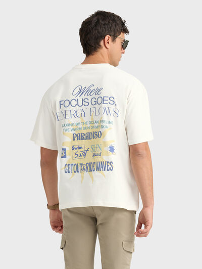 CAMISETA ENERGY BLANCO