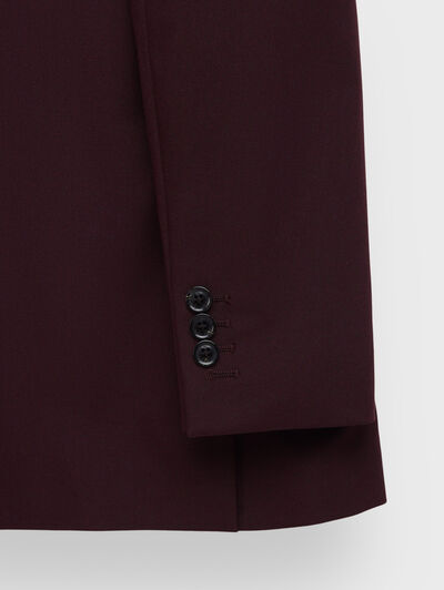 AMERICANA DOPPIO PLAIN BURDEOS