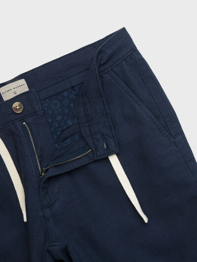 BERMUDA PANAMA AZUL MARINO