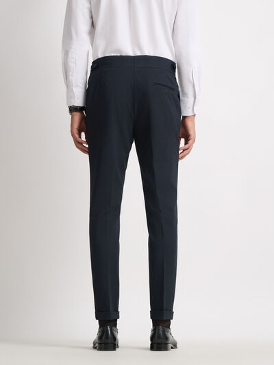 PANTALON GURKHA AZUL MARINO