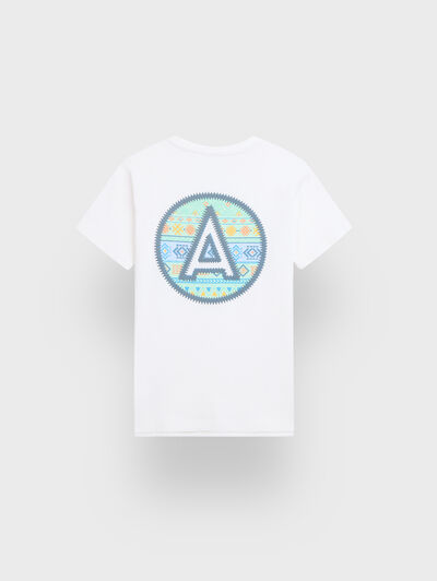 CAMISETA ETNICA KIDS BLANCO
