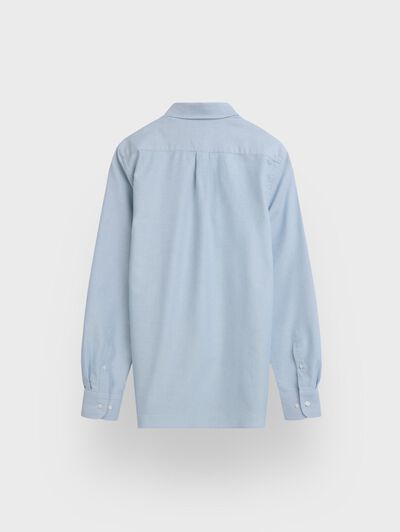 CAMISA OXFORD SOLID AZUL