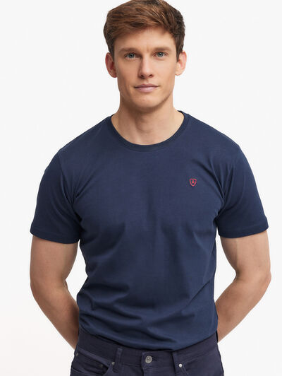 CAMISETA BASICA AZUL MARINO
