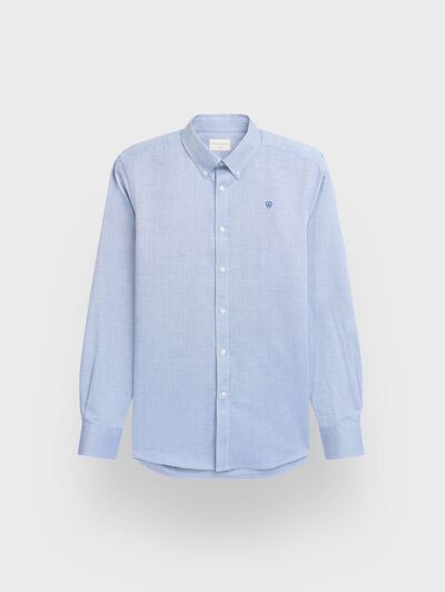 CAMISA NIDO AZUL MARINO