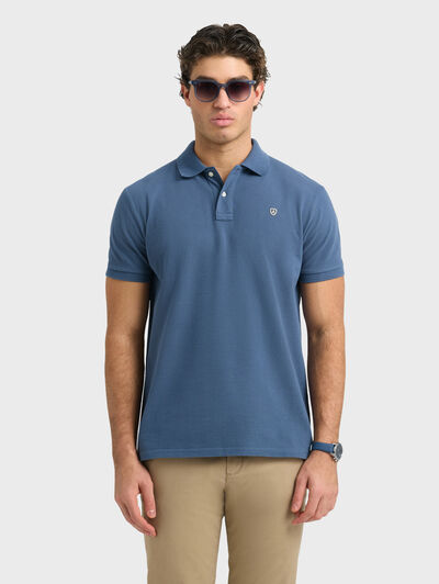 POLO BASIC AZUL