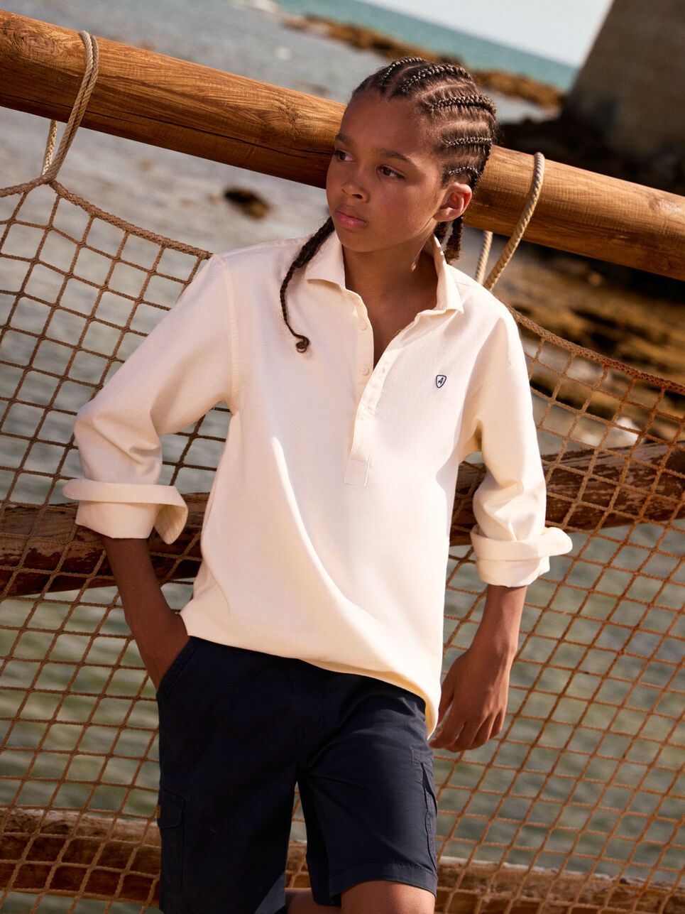 POLERA OXFORD KIDS