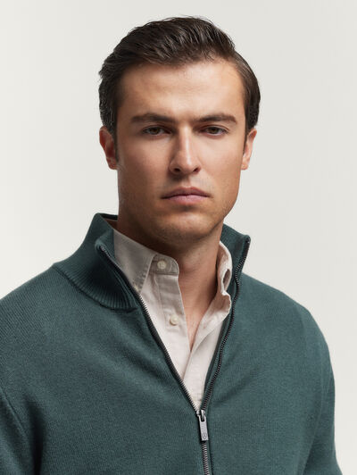 CARDIGAN CORDEN VERDE