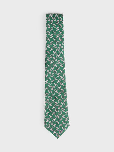 CORBATA PRINTED VERDE