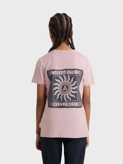 CAMISETA GLOW KIDS ROSA