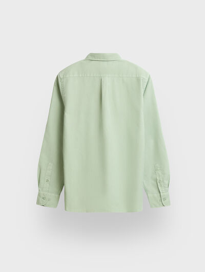 CAMISA OXFORD DYE VERDE