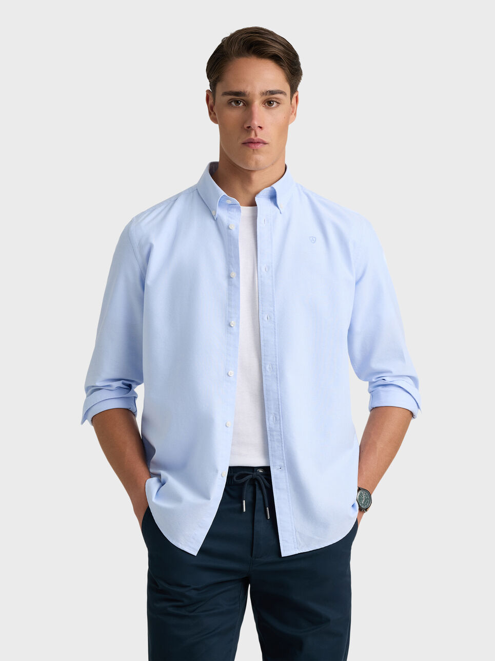 CAMISA OXFORD SOLID