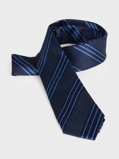 CORBATA JACQUARD MF KIDS AZUL