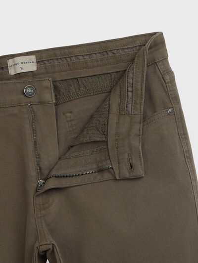 PANTALON MICRO 5PKT VERDE