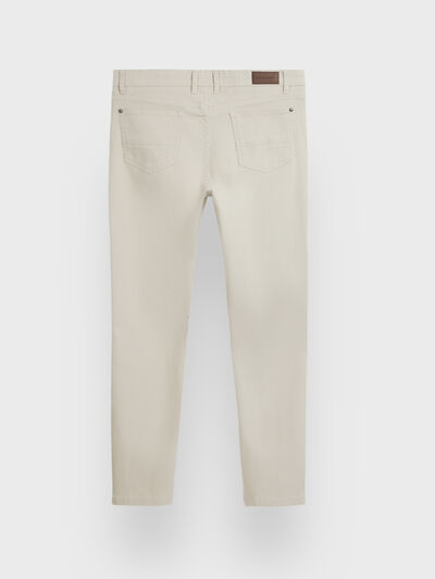 PANTALON MICRO 5PKT CRUDO